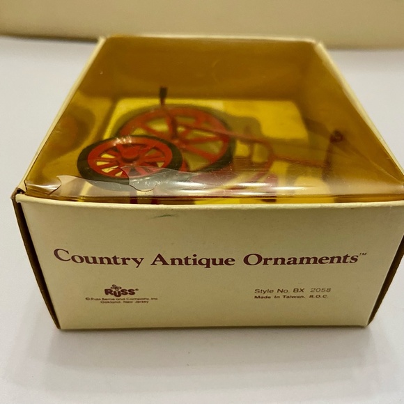 Vintage, Rare, Country Antique Toy- Ornaments- Tricycle - Picture 5 of 11